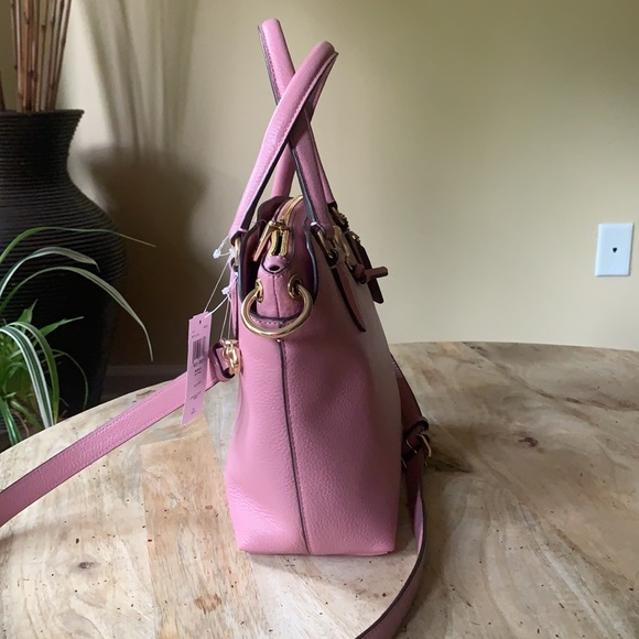 COACH Remi Satchel Pebbled Leather - - Picture 6 of 14